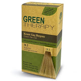 Green Therapy Ammonia-Free Hair Dye - Nourishing Argan Oil Formula for Natural Gray Hair Coverage
