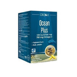 Ocean Plus Omega-3 Supplement - 1200 mg Purified Fish Oil Capsules