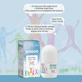 Siveno Natural Teen Unisex Roll On Deodorant - 50ml, Non-Irritating, Potassium Alum, Sensitive Skin Friendly