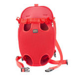 Lepus Space Dog Carrier Front & Backpack Red X-Small
