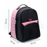 Lepus Astronaut Pet Carrier Pink for Cats and Small Dogs
