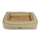 Lepus Comfort Khaki Green Visco Pet Bed Large 100x70 cm