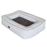 Lepus Comfort Visco Pet Bed Supporting Grey Medium 80x55cm
