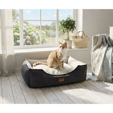 Lepus Dolce Premium Pet Bed Soft Baby Face Fabric Grey Medium