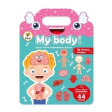 Lino Reusable First Sticker Book for Creative Play