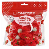 Lionesse Strawberry Soap Infused Bath Loofah 952