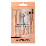 Lionesse E-333 Eyebrow Care Set for Grooming & Shaping