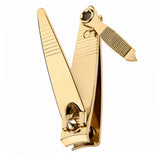 Lionesse Gold Small Nail Clipper with File