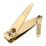 Lionesse Gold Small Nail Clipper with File