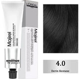 L'Oreal Professionnel Majirel Hair Color 4.0 Deep Chestnut 60ml