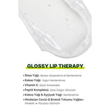 Lunova Glossy Lip Therapy Peptide Balm for Hydration 15 ml