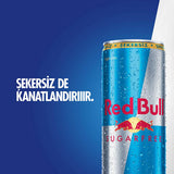Red Bull Sugar Free Energy Drink, 8.45 fl oz - Low Calorie, Caffeine Boost, 100% Recyclable Can