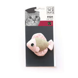 M-Pets Fish Cat Toy for Active Play 8x4x7 cm