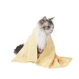 M-Pets Bathtime Quick-Dry Pet Towel High Absorbency Yellow 64x43cm