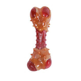 M-Pets Carnivore Bone Bacon Scented Dog Toy Medium 13.5cm