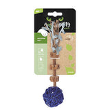 M-Pets Charmy Amulet Blue Matatabi Cat Toy with Catnip 18 cm