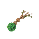 M-Pets Charmy Amulet Matatabi & Catnip Cat Toy Green 18 cm