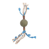 M-Pets Charmy Brancy Catnip and Matatabi Toy Blue 18cm