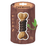 M-Pets Chewood Bone Dog Toy Durable Pine & Rubber Small