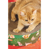 M-Pets Christmas Frosty Mix Cat Scratching Cardboard 41x10 cm
