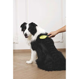 M-Pets Click & Groom Bristle Brush for Shiny Pet Coats 22cm