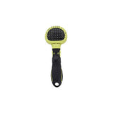 M-Pets Click & Groom Massage Brush for Cats and Dogs Small