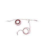 M-Pets Compensator Steel Dog Tie-Out Cable with Shock Absorber 15m