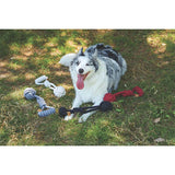 M-Pets Coto Red Tug Ball Braided Cotton Dog Toy 36cm