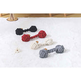 M-Pets Coto Duo Ball Braided Cotton Dog Toy Black 28 cm