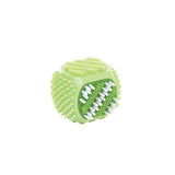 M-Pets Dental Squeaky Cube Dog Toy with Brush Texture 3in