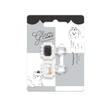 M-Pets Glam Rhinestone & Pearl Pet Hair Accessory Black/Grey