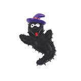 M-Pets Halloween Wizard Rubber Squeaky Dog Toy Black 15cm