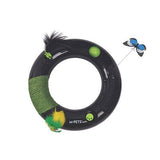 M-Pets Halo Eco Multi-Function Cat Toy and Scratcher 30.5 cm