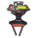 M-Pets Hiking Reflective Dog Harness Orange Large 45-95 cm