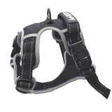 M-Pets Hiking Soft Reflective Dog Harness Black Small