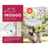M-Pets Froggo Interactive Frog Cat Toy with Suction Cup 17cm