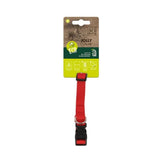 M-Pets Jolly Eco Dog Collar Sustainable Red Medium 23-36cm