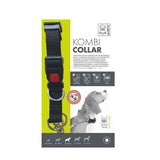 M-Pets Kombi 2-in-1 Dog Training Collar Black Medium