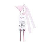 M-Pets Mooncat Pink Teaser Wand Cat Toy Set 2-Pack 40cm