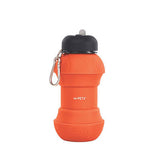 M-Pets On The Road Collapsible Travel Dog Bowl Orange 550 ml