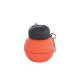 M-Pets On The Road Collapsible Travel Dog Bowl Orange 550 ml