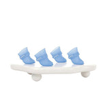 M-Pets Rainy Day Blue Waterproof Dog Boots Medium 4.5x3.4 cm
