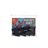 M-Pets Rainy Day Waterproof Dog Boots Black X-Small 2.6x3.5 cm