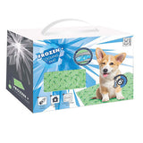 M-Pets Cooling Dog Mat Self-Cooling Aluminum Layer Green 40x50 cm