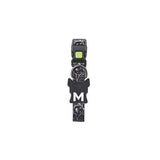 M-Pets Urban Style Freestyle Dog Collar Black & White Small