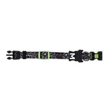 M-Pets Urban Style Freestyle Dog Collar Black & White XS