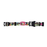 M-Pets Urban Style Graffiti Adjustable Dog Collar Small 22.9-35.6cm
