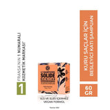 Nourishing Solid Shampoo Bar for Dry Hair - Zero Waste, Organic Floral Oils, Nourishing Hair Care