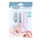 Sevi Bebe Baby Nail Care Set - Safe & Effective Trimming for Infants - 3 Piece Set