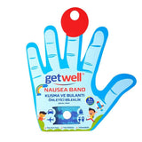 Getwell Children's Nausea Relief Wristband - Non-Medication, Washable, Side Effect Free Solution for Kids Aged 2+